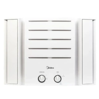 Ar Condicionado Janela Mecânico Midea 7500 BTUs Frio 220V QCL075BB Ar Condicionado Janela Mecânico Midea 7500 BTUs Frio 220V QCL075BB