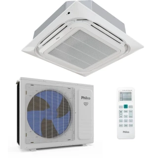 AR COND SPLIT CASSETE PHILCO ECO INVERTER 24000 BTU FR 220V COND (PAC24000ICFM16)