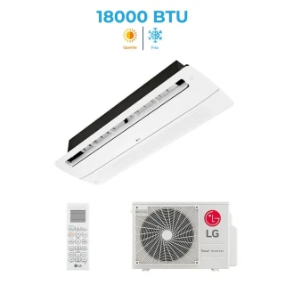 Ar-Condicionado Split Cassete 1 Via Inverter LG WI-FI Connect 18000 BTUs Quente e Frio 220V R410A AT-W18GTLP1.AWGZBR1
