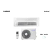 Ar Condicionado Cassete 1 Via Samsung WindFree Inverter com Wifi 24000 BTUS Quente e Frio 220V AC024DXADKG/AZ