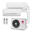 Ar-Condicionado LG Dual Inverter Voice +AI Bi-Split 16.000 BTU (9.000+12.000 BTU) Frio 220V - S32Q16SA212
