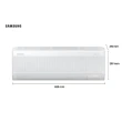 Ar Condicionado Split Inverter Samsung WindFree AI 12000 BTUs Quente e Frio 220V AR12DXFAAWKXAZ
