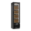 Cervejeira GCB-23 EV PR 230L Porta de Vidro Duplo Frost Free Preto Gelopar