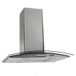 Coifa de Parede Nardelli CVC Slim 60cm Inox e Vidro Exaustor e Depurador 220V