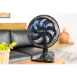 Ventilador de Mesa 150W 40CM 7 Pás 3 Velocidades Preto e Azul VE70 X-treme 220V