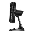 Ventilador de Mesa e Parede 180W 40cm 8 Pás 3 Velocidades Preto Flow Turbo 220V